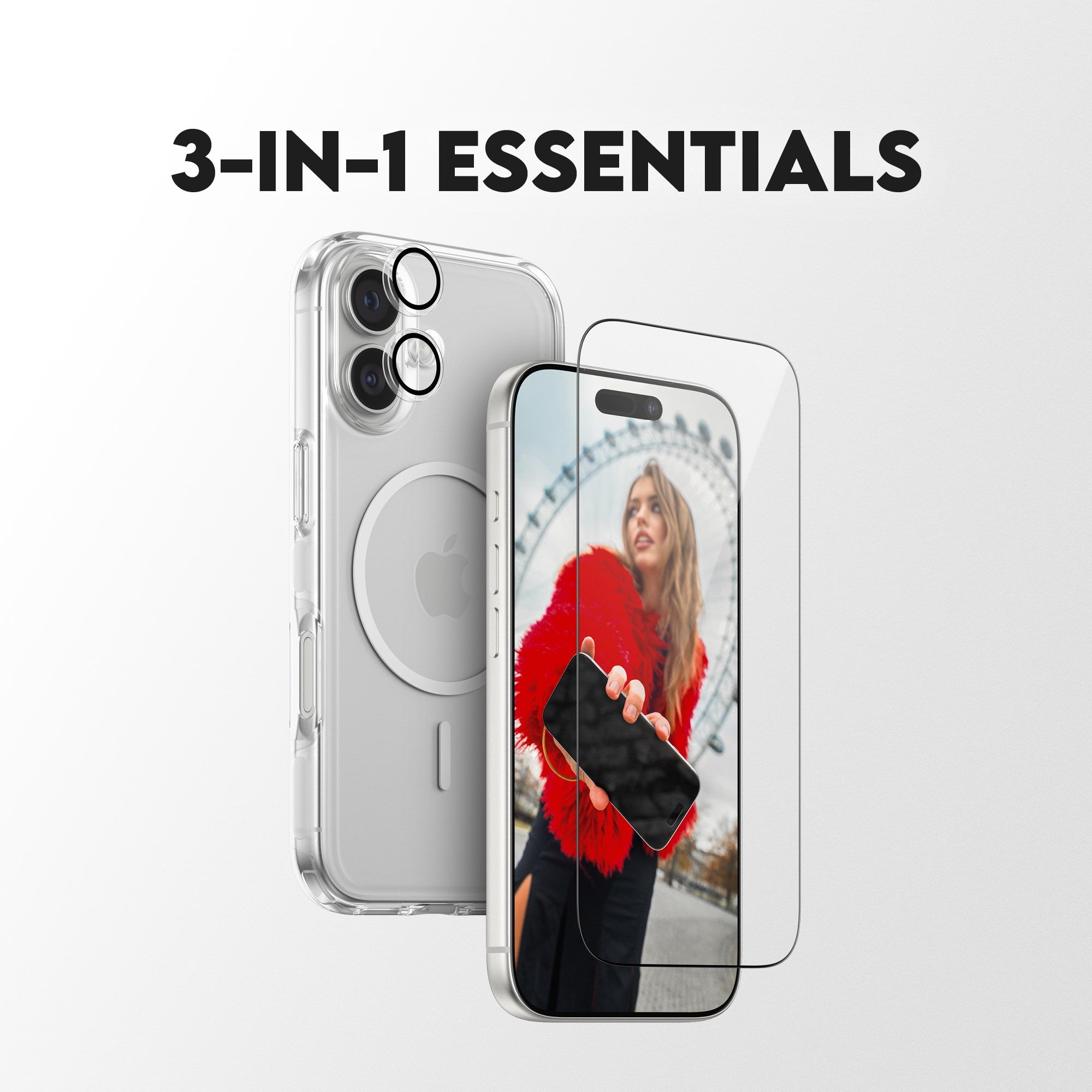 PanzerGlass® | CARE™ by PanzerGlass® 3-in-1 Bundle iPhone 17